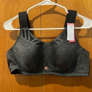 LIVI Black Women's High Intensity Sports Bra